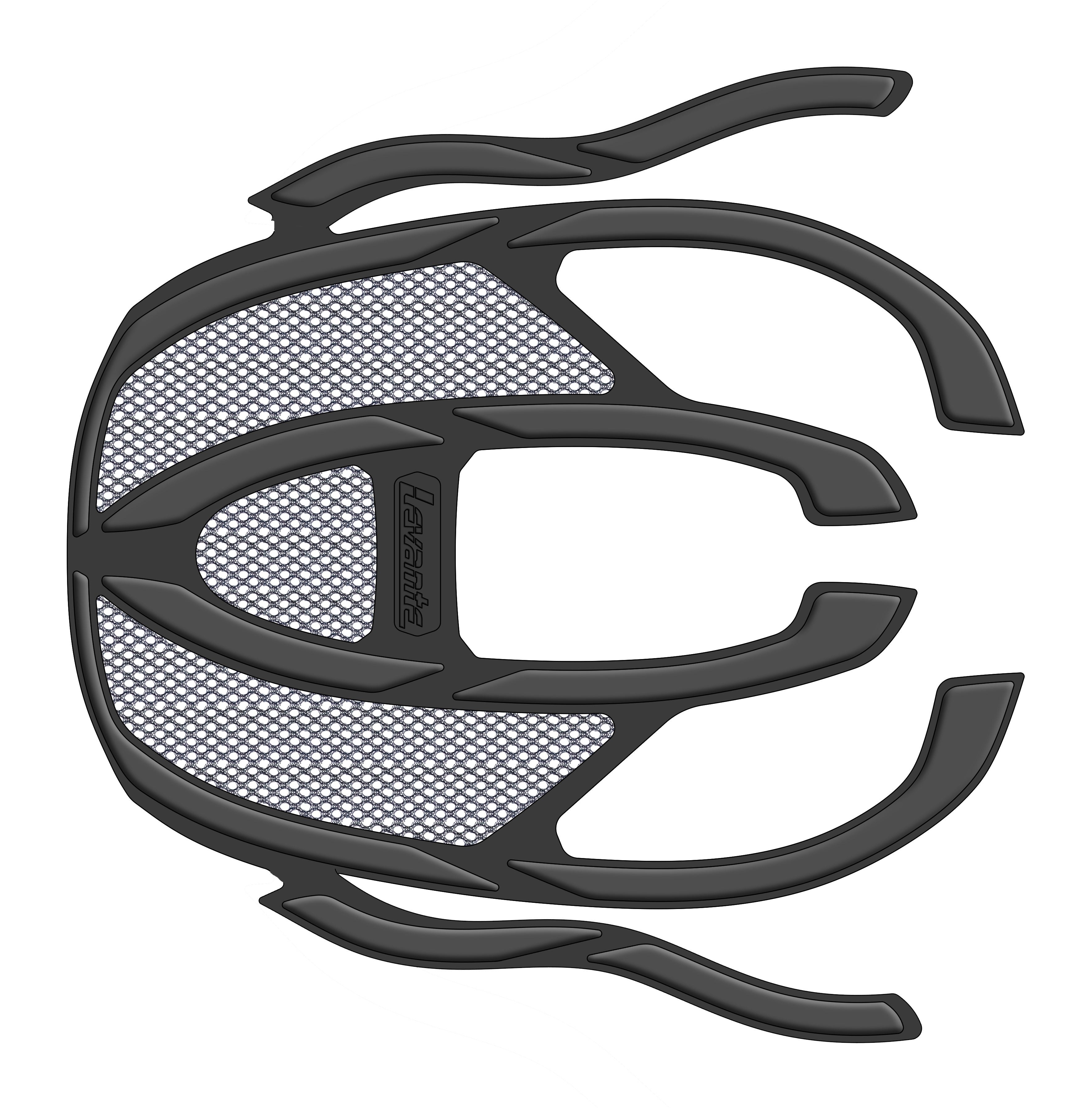 Acolchado interior casco Salice Levante confort ciclismo carretera